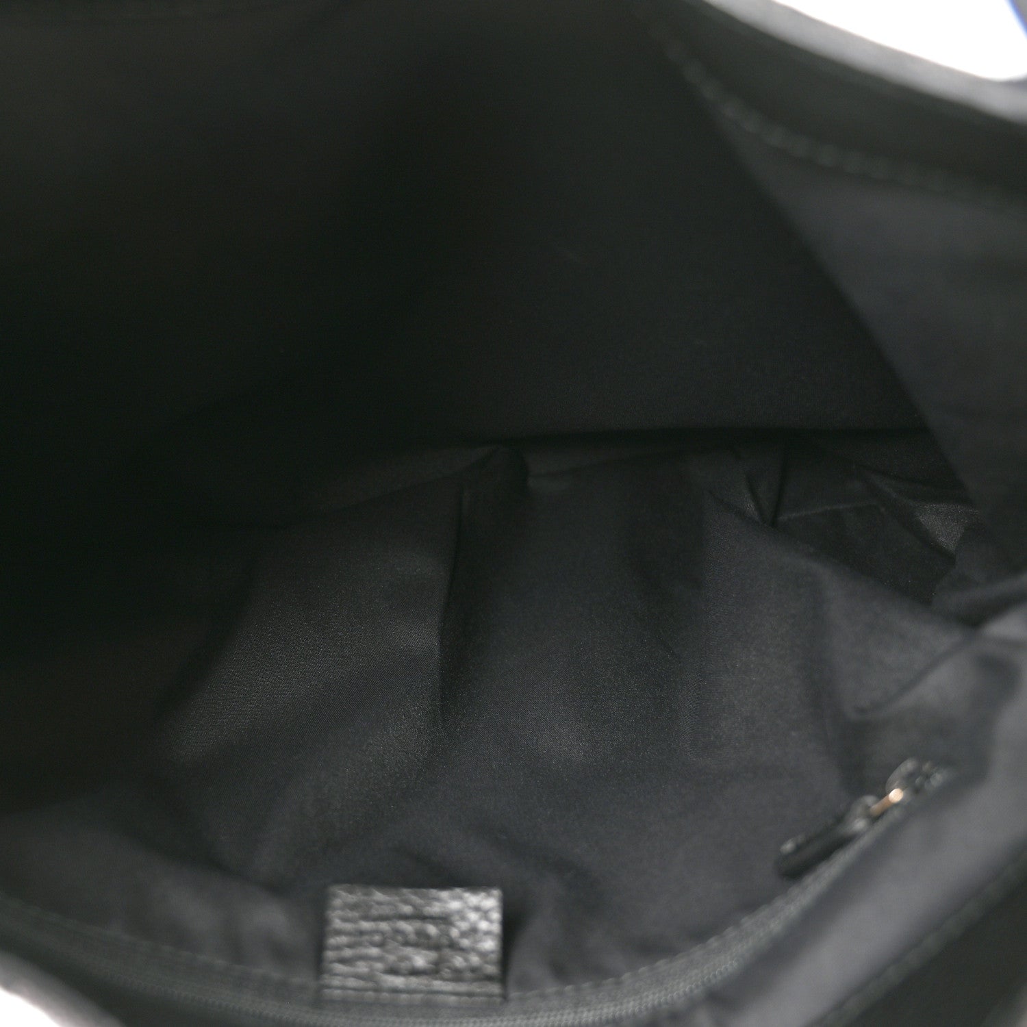 Gucci Monogram Calfskin Large Hobo Black 5 of 10