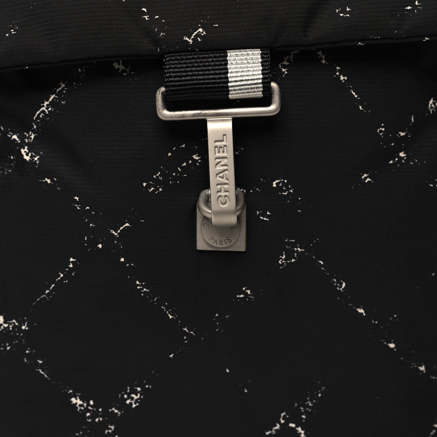 Chanel Nylon Travel Backpack Black 8 of 10