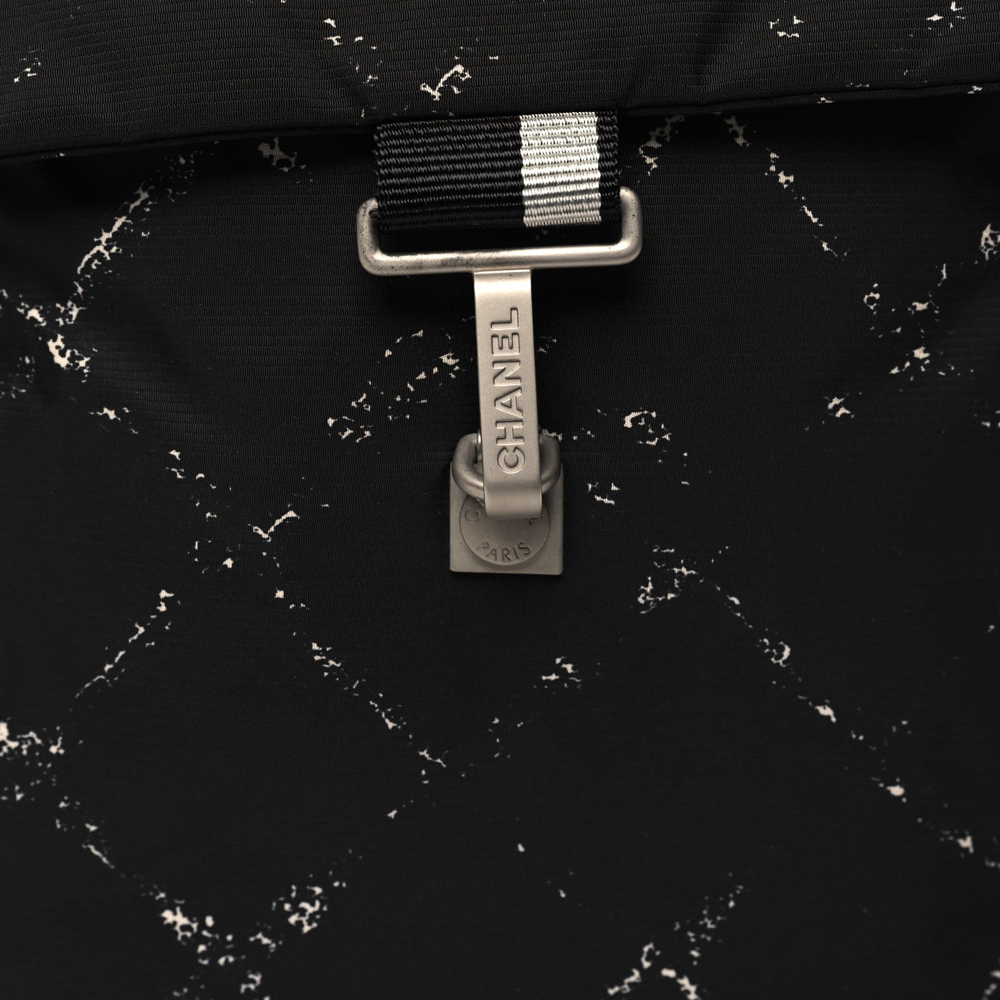 Nylon Travel Backpack Black