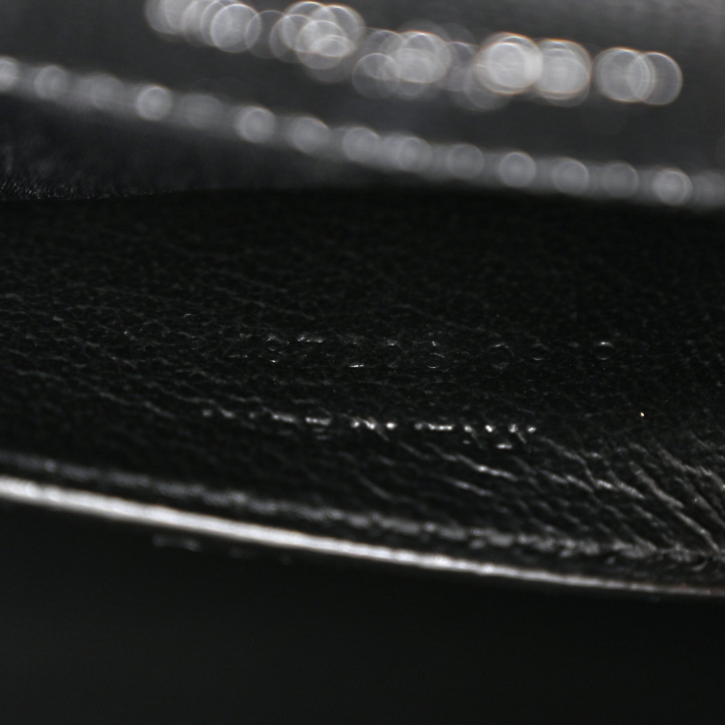 Grain De Poudre Textured Mixed Matelasse Triquilt Medium Monogram Satchel Black