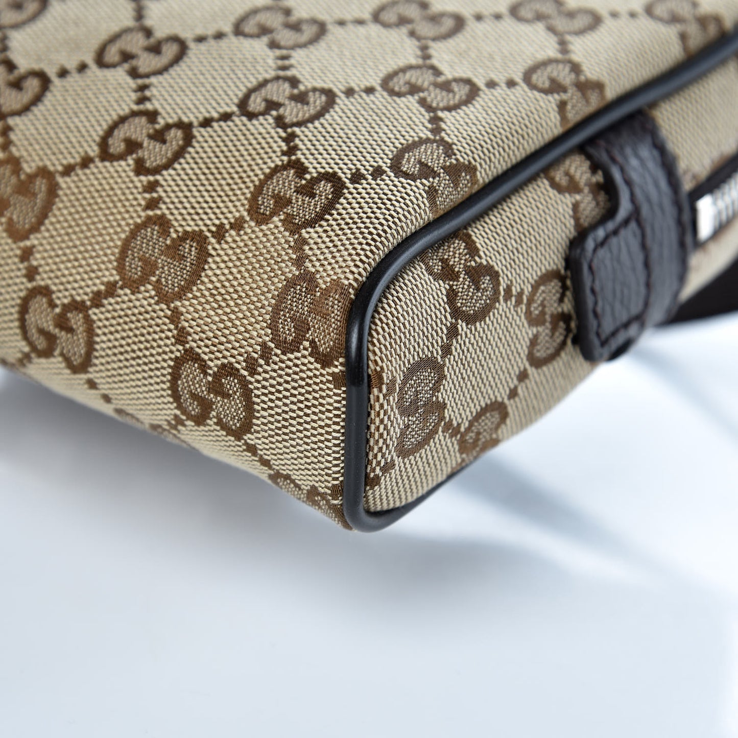 Monogram Belt Bag Dark Brown