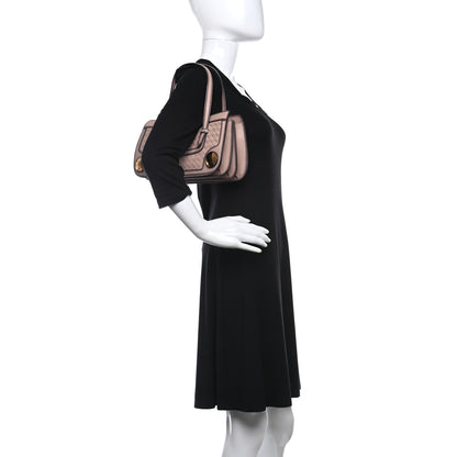Bottega Veneta Nappa Intrecciato Double Handle Tote Brown Black 2 of 10
