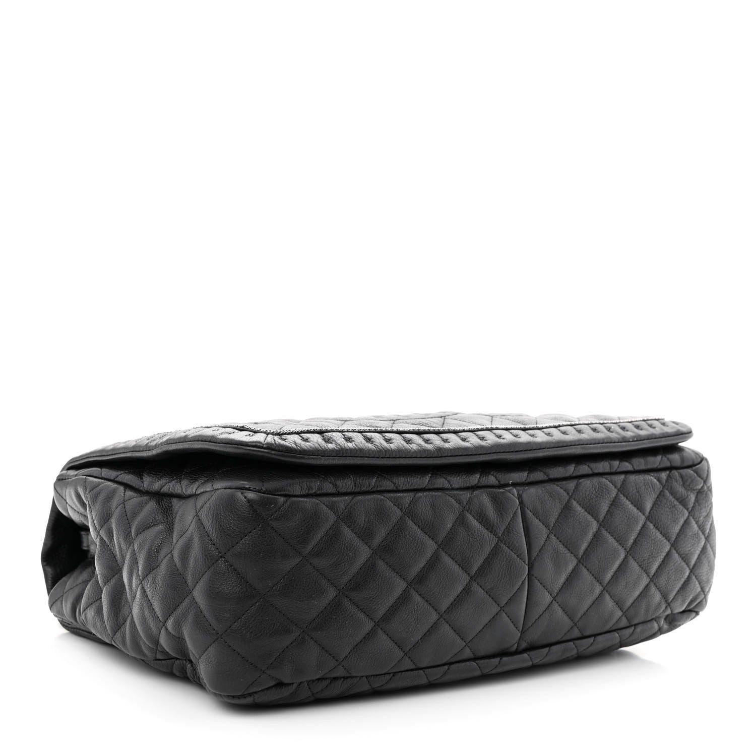 Chanel Calfskin Quilted Large Istanbul Flap Black 4 of 13