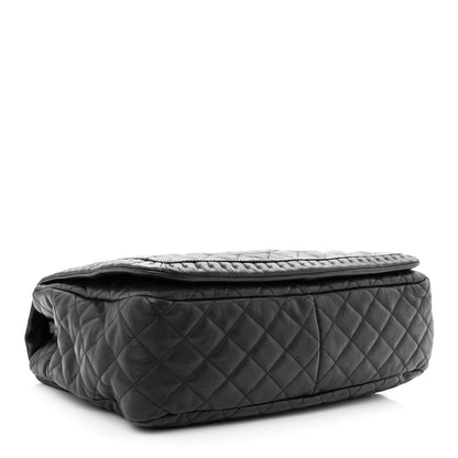 Chanel Calfskin Quilted Large Istanbul Flap Black 4 of 13