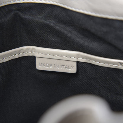 Burberry Calfskin Raffia Shoulder Bag Light Beige 6 of 14