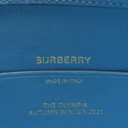 Burberry Lambskin Small Olympia Chain Shoulder Bag Pale Blue 6 of 9