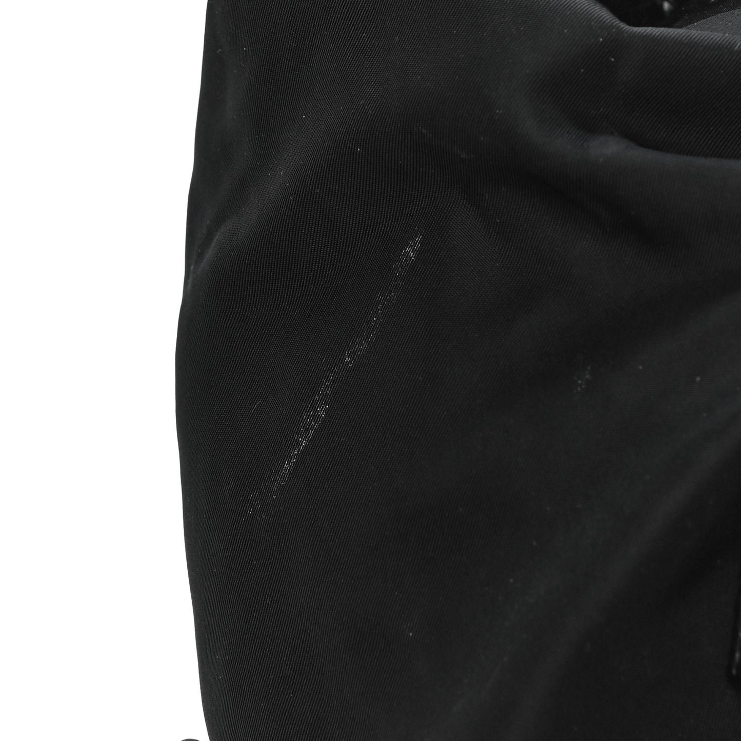 Nylon Vela Mini Cinch Backpack Black