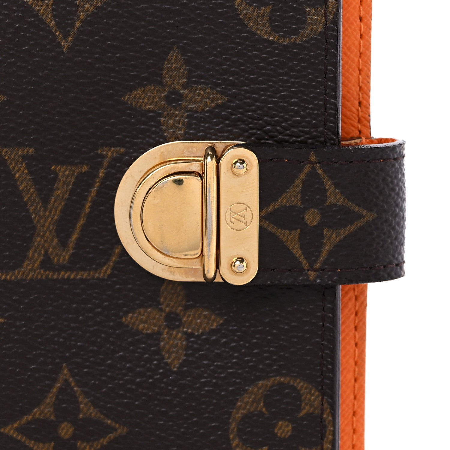 Louis Vuitton Monogram Koala Small Ring Agenda Orange 7 of 13