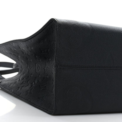 Louis Vuitton Empreinte Monogram Giant Onthego MM Black 7 of 8