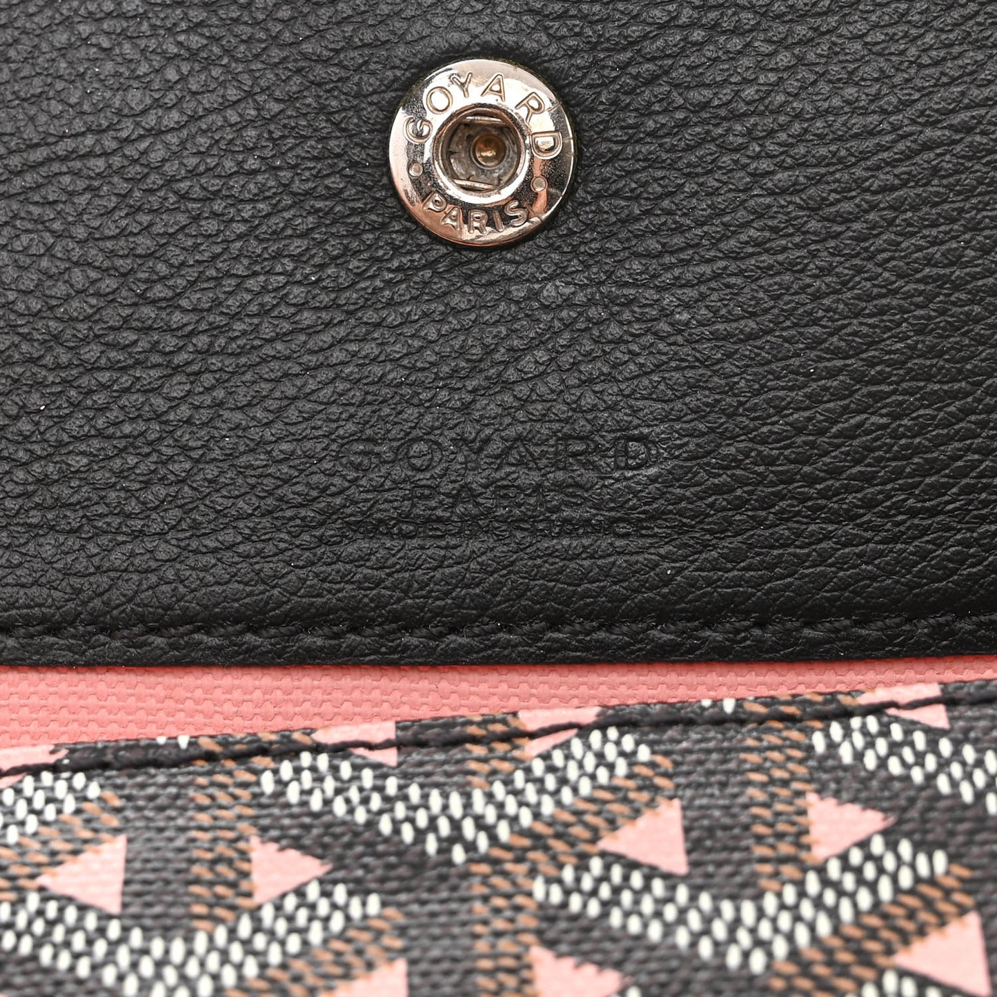 Goyardine Saint Louis Claire Voie GM Black Pink