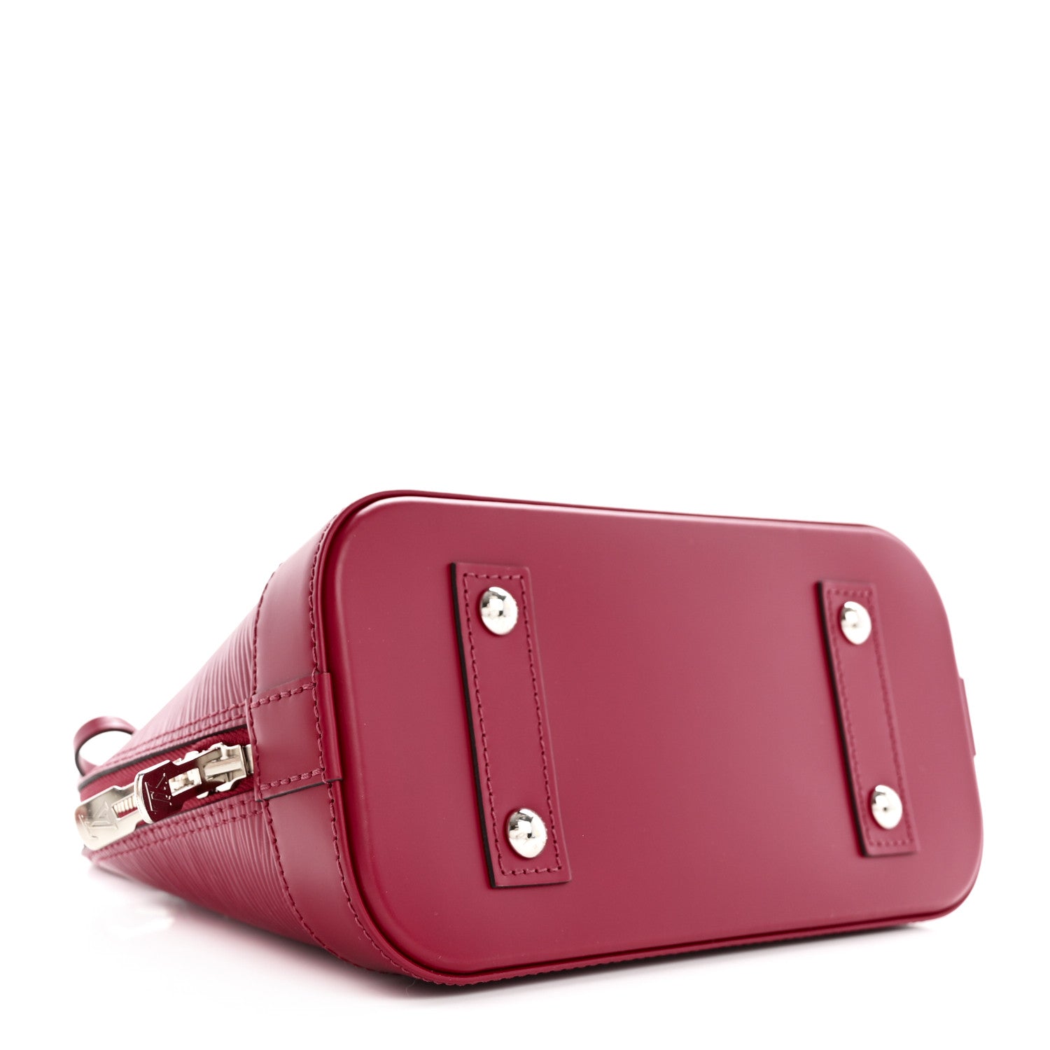 Louis Vuitton Epi Jacquard Alma BB Raspberry 4 of 9