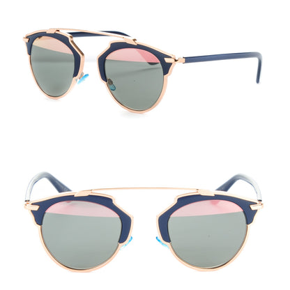 Christian Dior So Real Sunglasses Blue Marine Pink 1 of 6