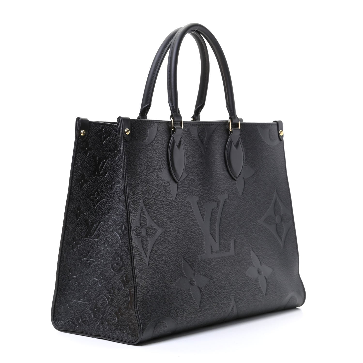 Louis Vuitton Empreinte Monogram Giant Onthego MM Black 2 of 5