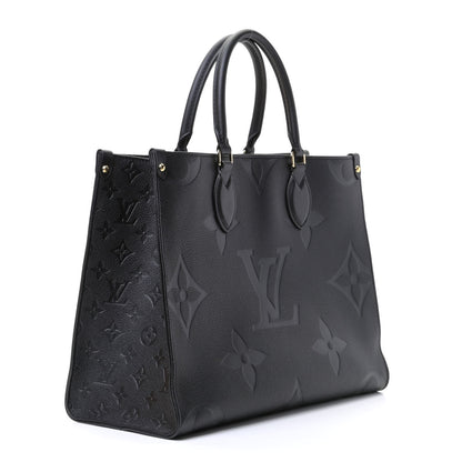 Louis Vuitton Empreinte Monogram Giant Onthego MM Black 2 of 5