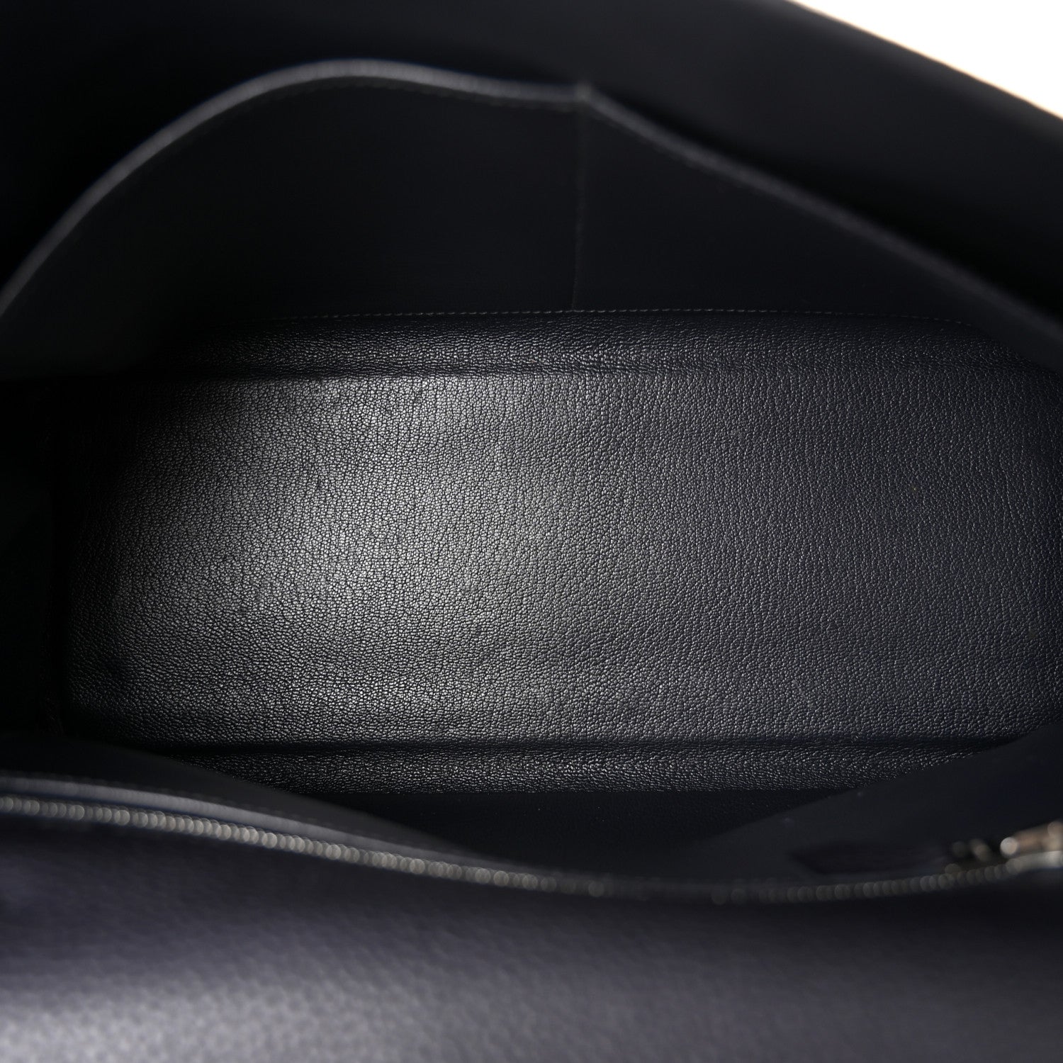 Hermes Taurillon Clemence Vibrato Kelly Retourne 32 Bleu Indigo 5 of 10