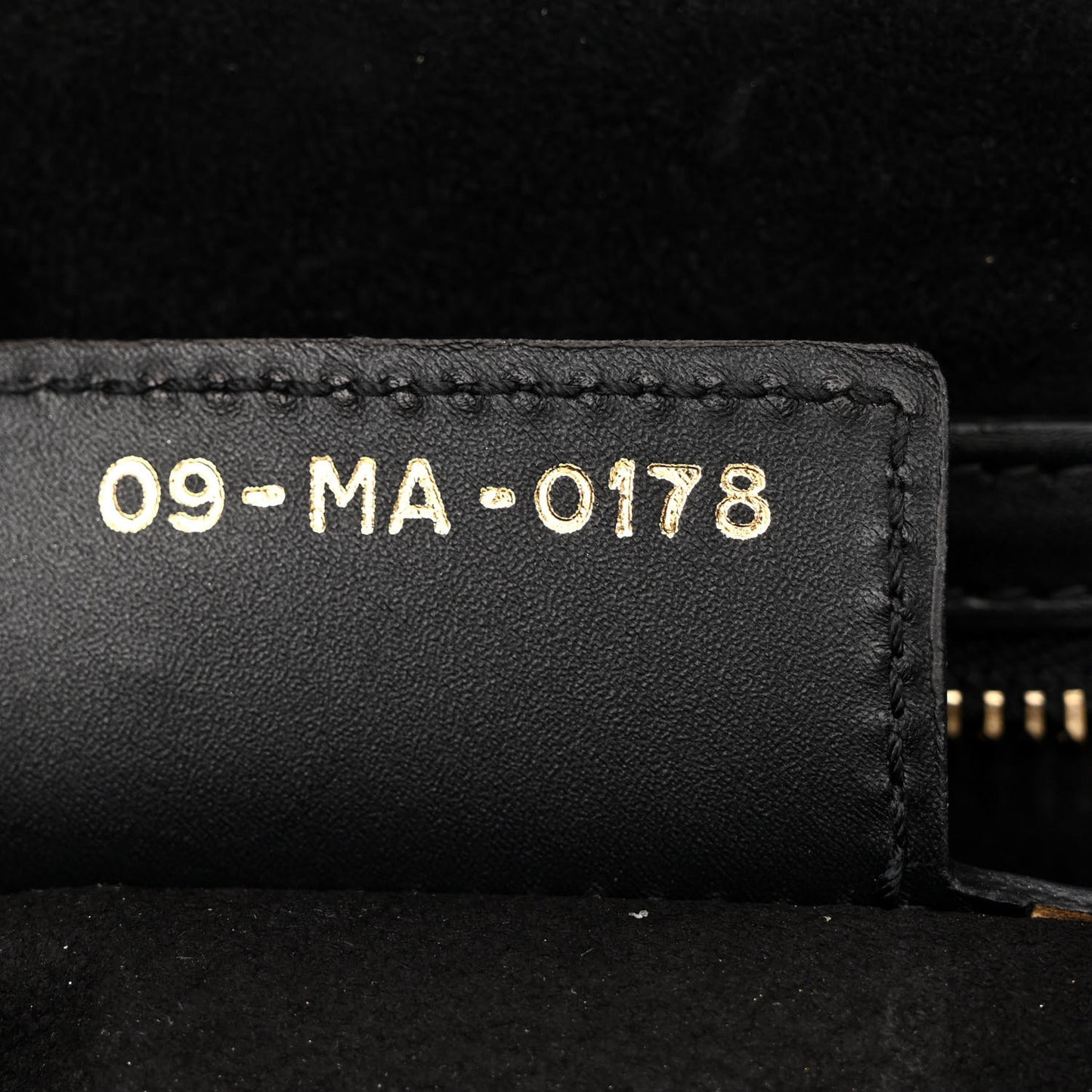 Calfskin Saddle Bag Black