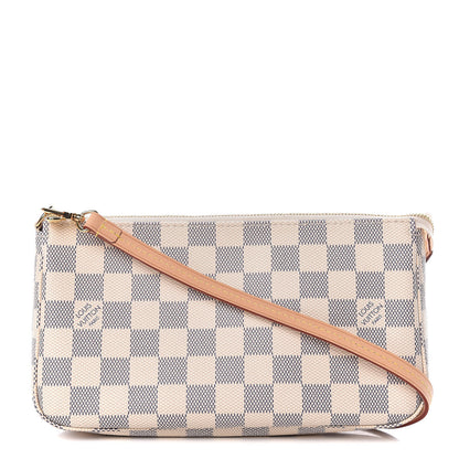 Louis Vuitton Damier Azur Pochette Accessories NM 1 of 10