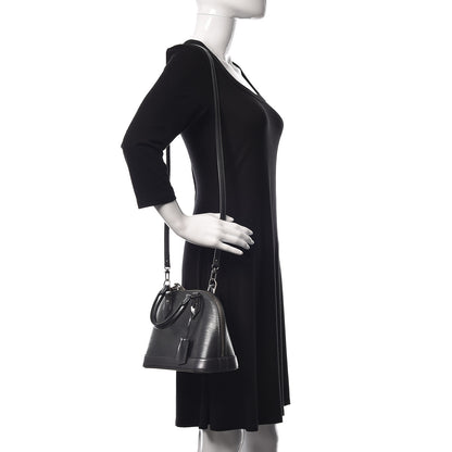 Louis Vuitton Epi Alma BB Anthracite Nacre 2 of 15