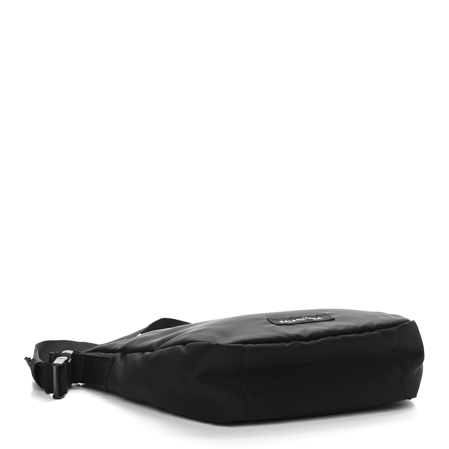 Nylon oversized Sling Bag Black