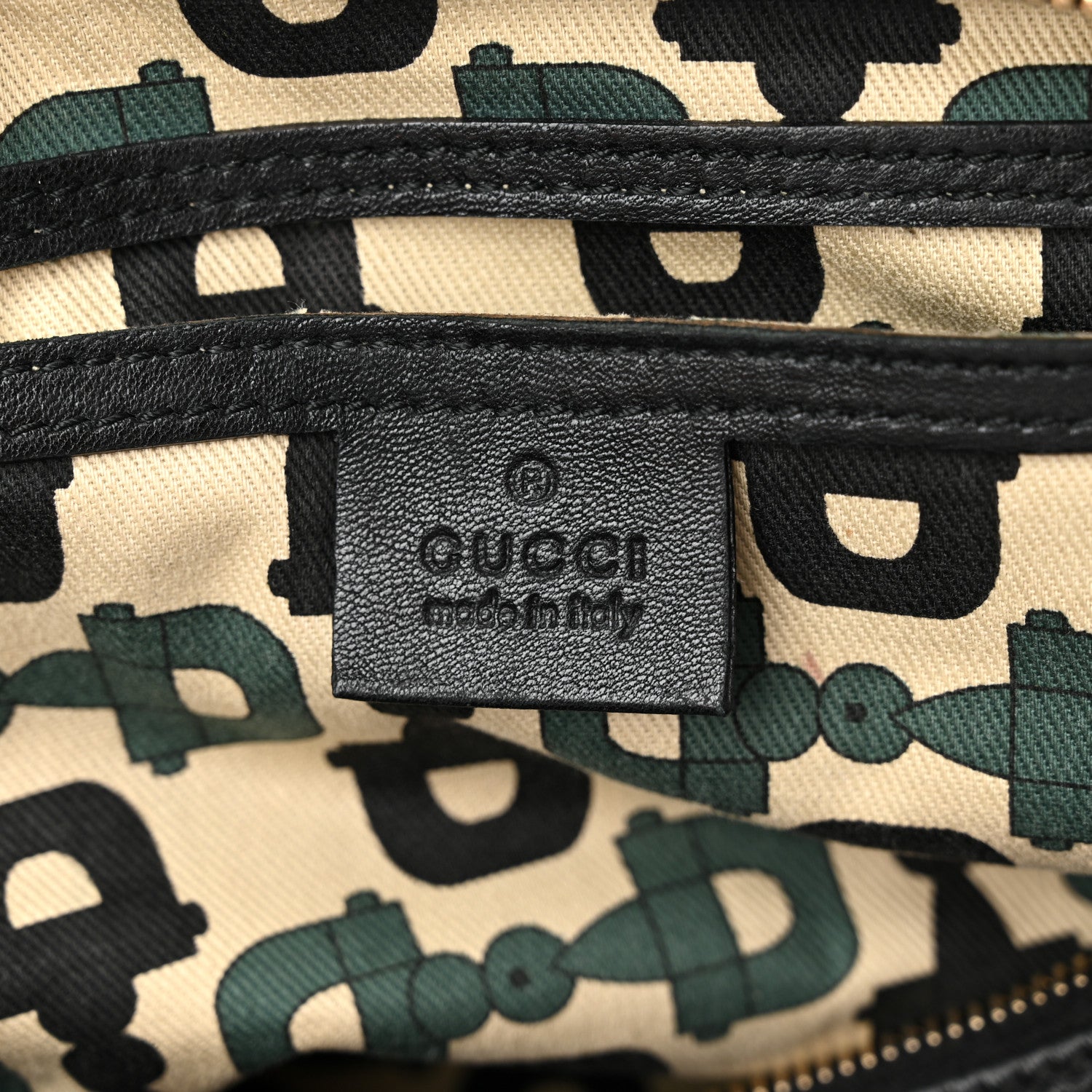 Gucci Guccissima Small Joy Boston Black 6 of 14