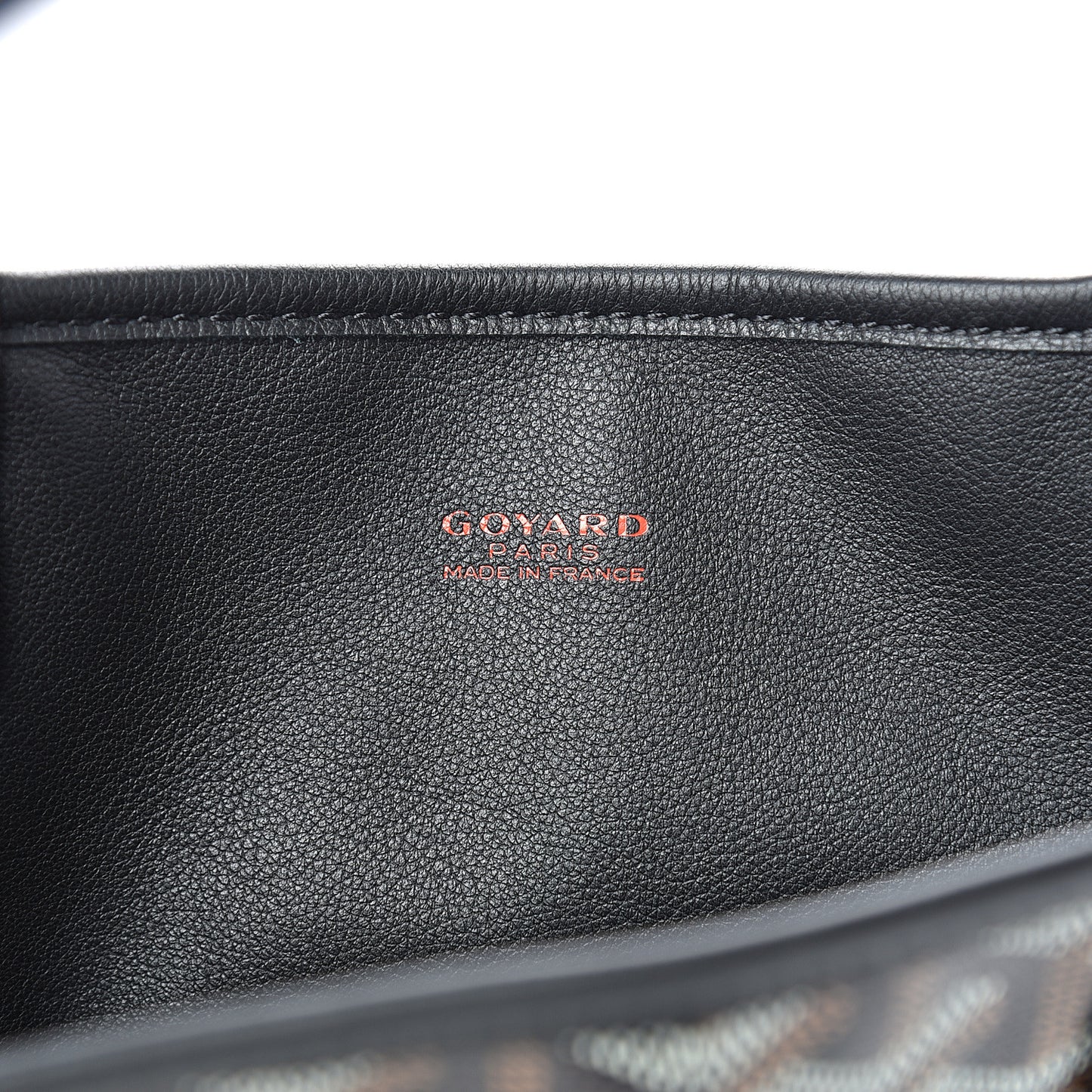 Goyardine Reversible Mini Anjou Black