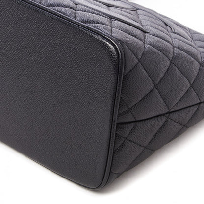 Chanel Caviar Quilted Medallion Tote Black 5 of 10