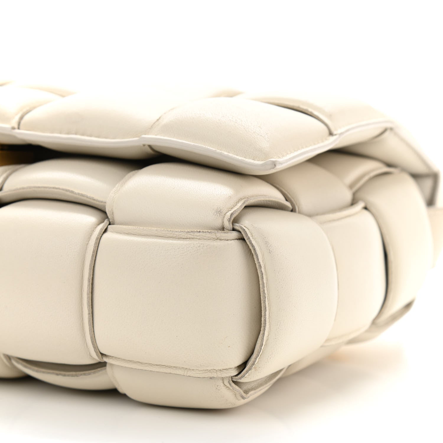 Bottega Veneta Nappa Maxi Intreccio Padded Cassette Crossbody Bag Plaster 9 of 10