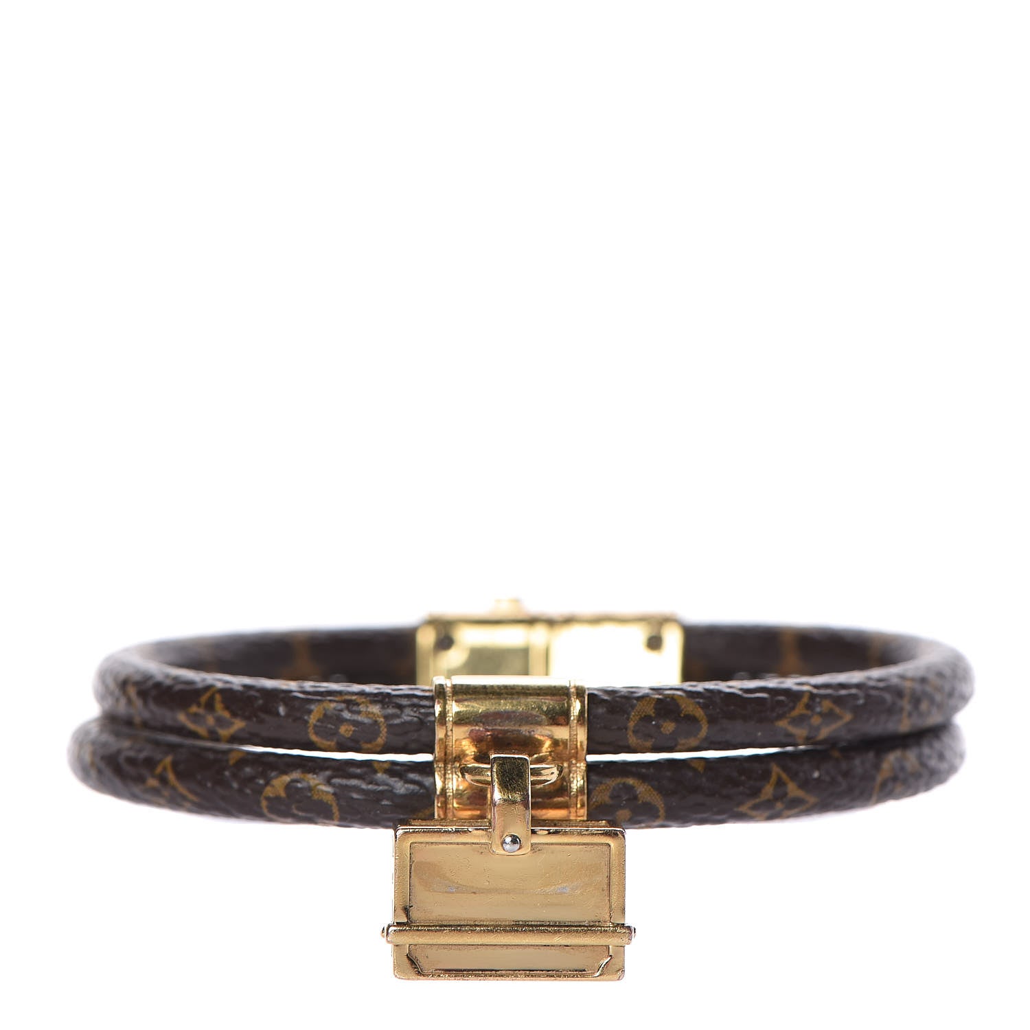 Louis Vuitton Monogram Petit Malle Bracelet 17 1 of 4