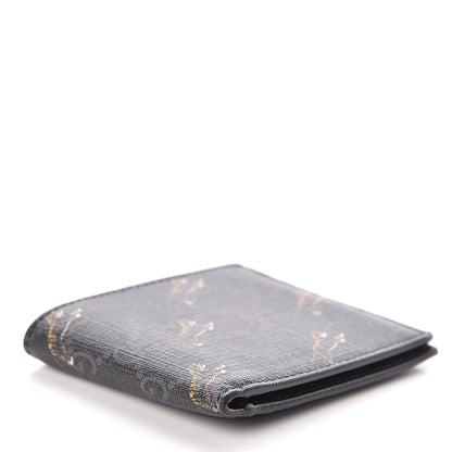 Gucci GG Supreme Monogram Tigers Wallet Black Multicolor 4 of 6