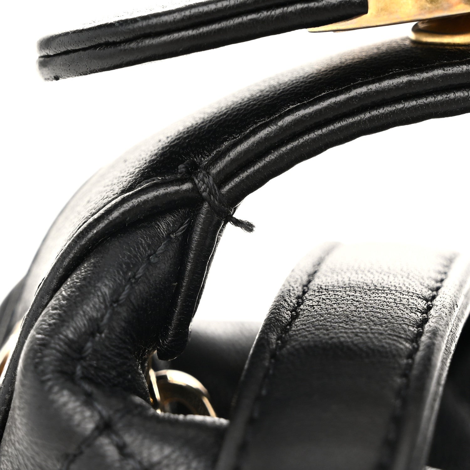 Chanel Lambskin Quilted Small Perfect Meeting Hobo Black 12 of 12