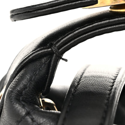 Chanel Lambskin Quilted Small Perfect Meeting Hobo Black 12 of 12