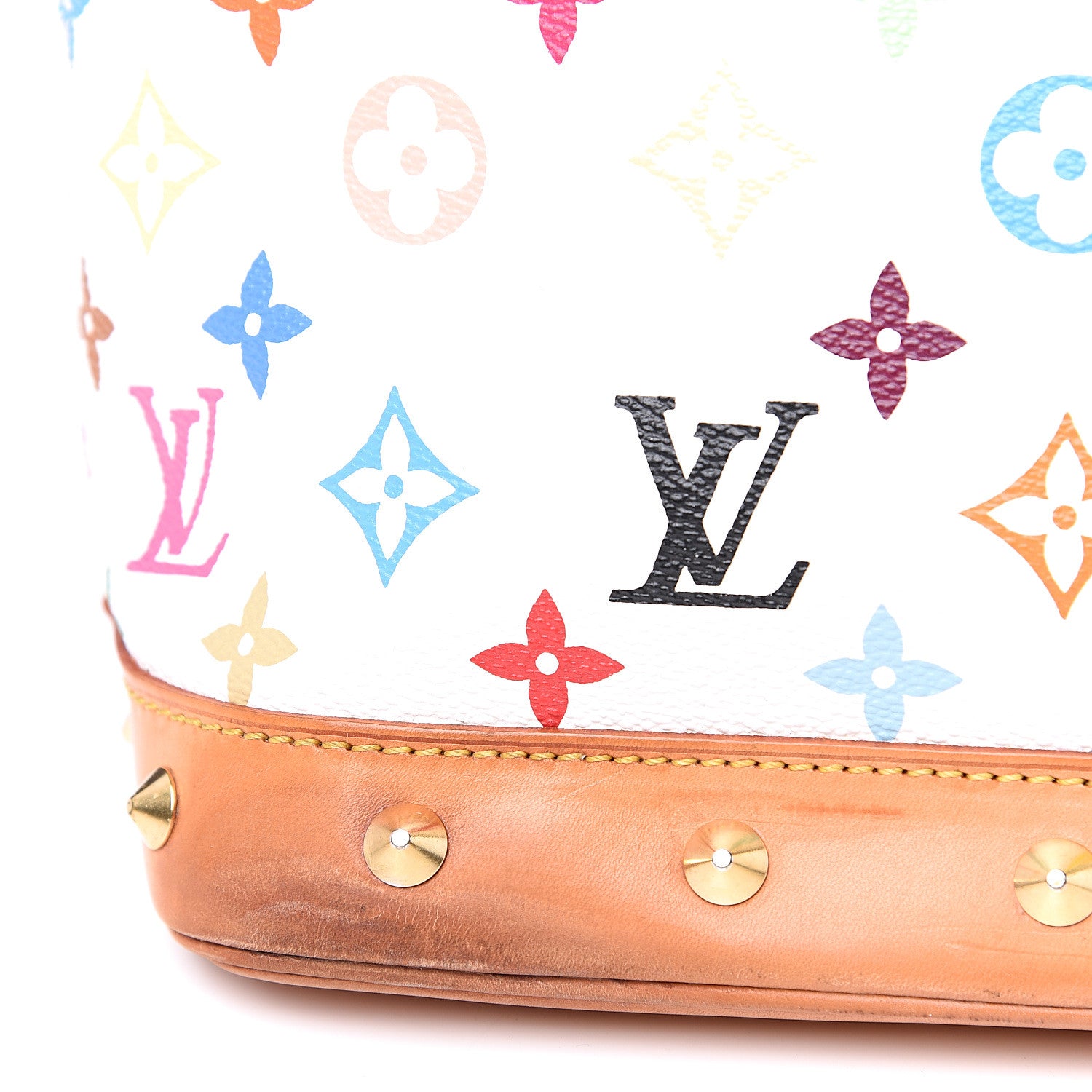 Louis Vuitton Monogram Multicolor Alma White 15 of 15