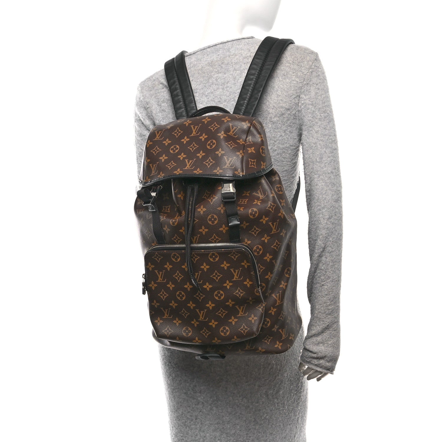 Louis Vuitton Monogram Macassar Zack Backpack 2 of 10