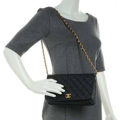Chanel Lambskin Quilted Small Flap Black 2 of 7