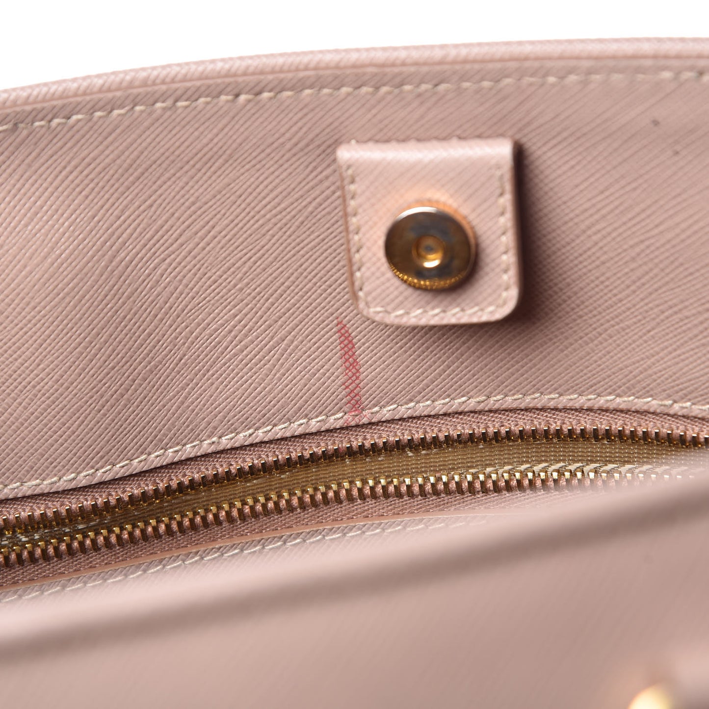 Saffiano Lux Open Promenade Tote Cammeo