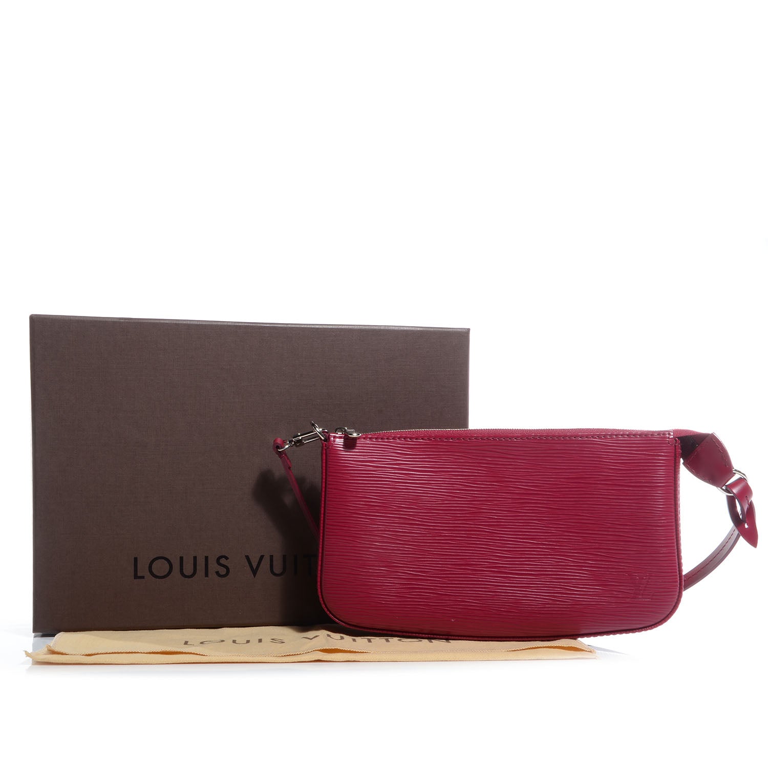 Louis Vuitton Epi Pochette Accessories NM Fuchsia 8 of 8