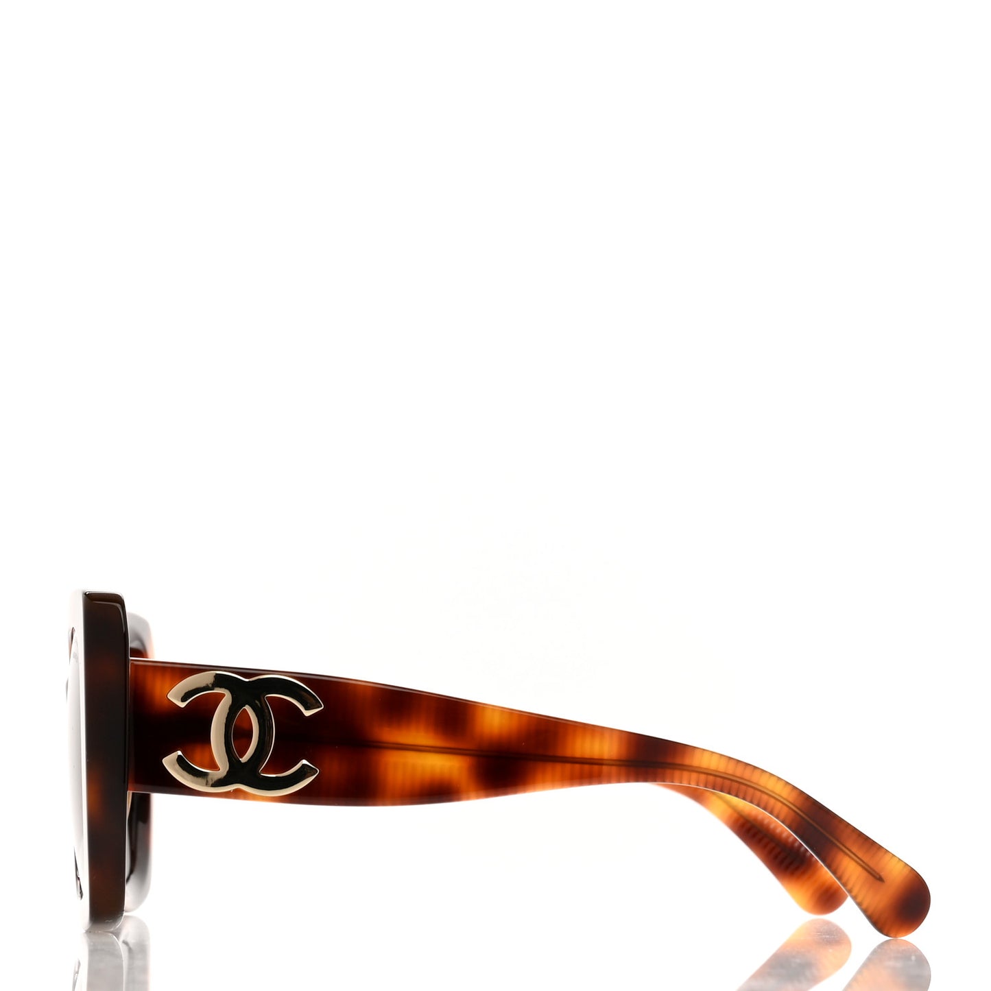 Square Polarized CC Sunglasses 5494 Tortoise Brown