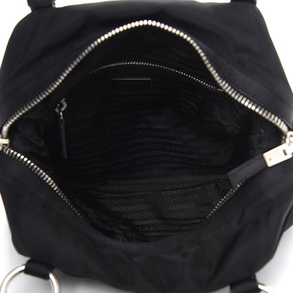 Prada Tessuto Nylon Tape Shoulder Bag Black 5 of 10