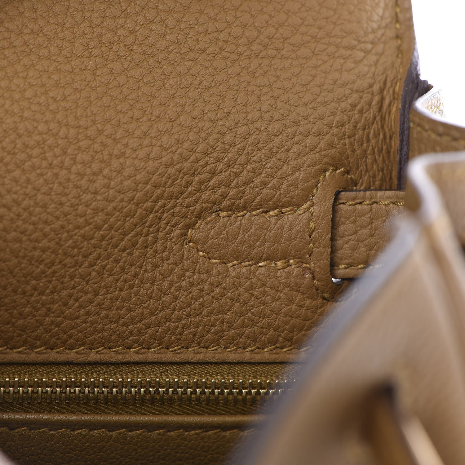 Hermes Togo Kelly Retourne 25 Bronze Dore 13 of 36