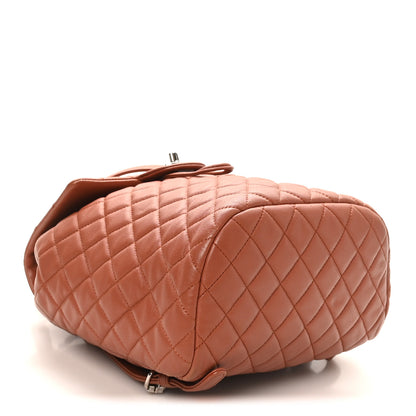 Chanel Lambskin Quilted Small Urban Spirit Backpack Brown 4 of 10