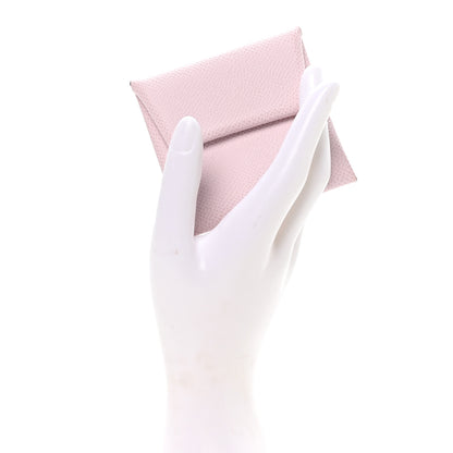 Hermes Epsom Bastia Coin Purse Mauve Pale 2 of 8