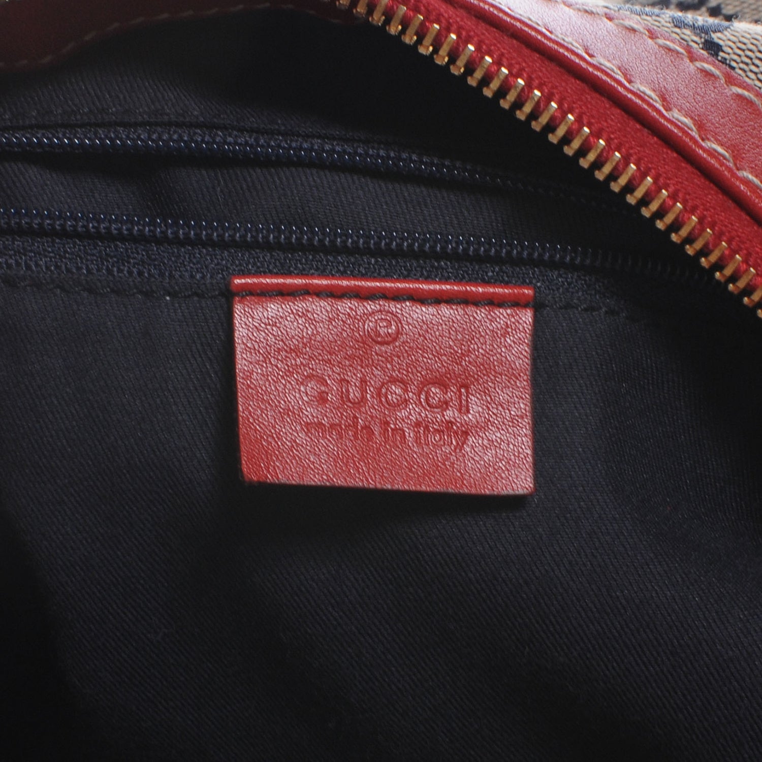 Gucci Monogram Acapulco Medium Hobo Navy 7 of 8