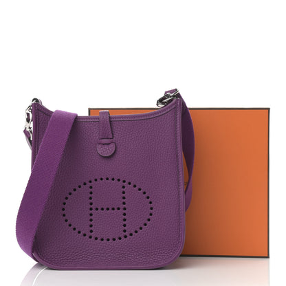 Hermes Taurillon Clemence Evelyne TPM Anemone 11 of 11