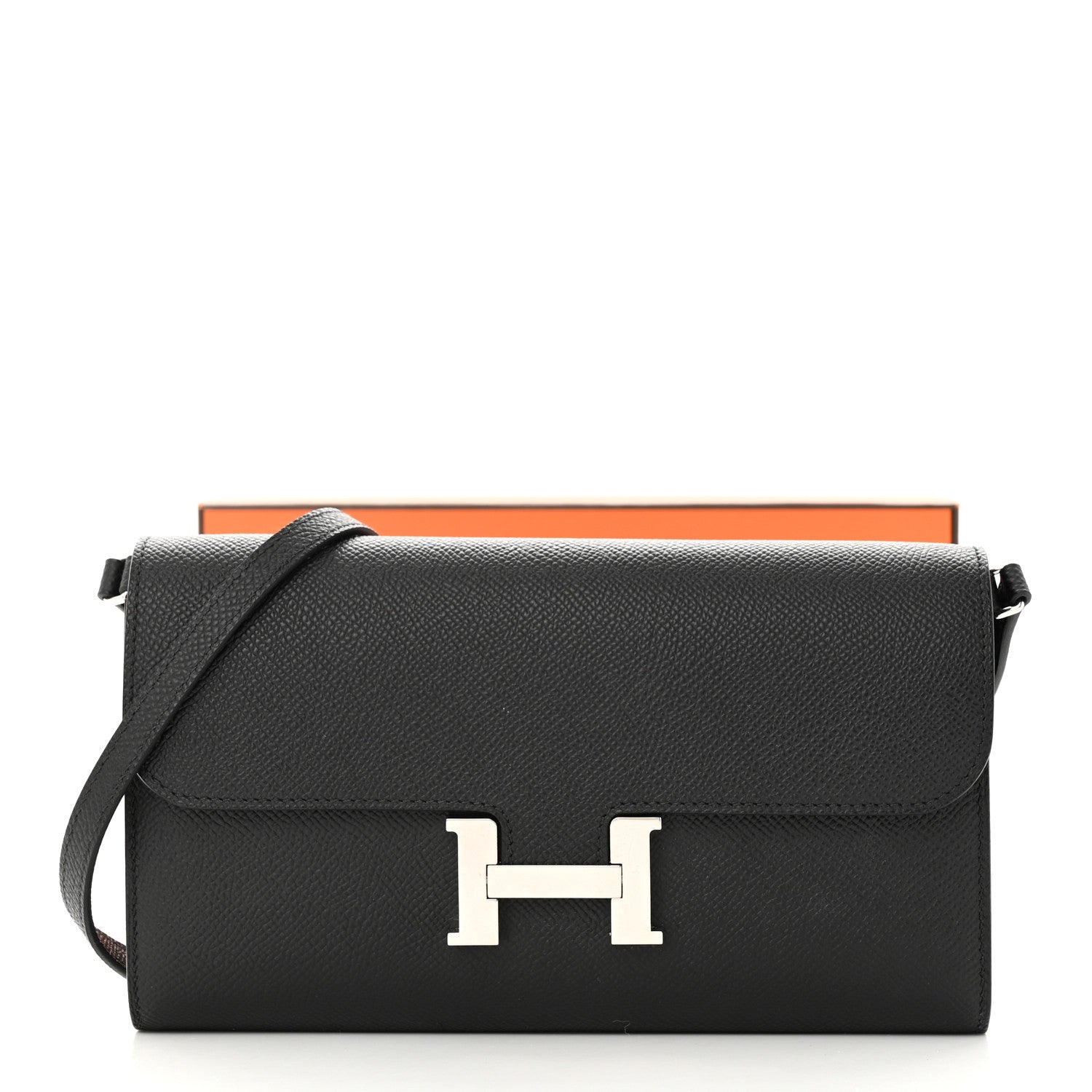 Hermes Epsom Constance Wallet To Go Black 9 of 9