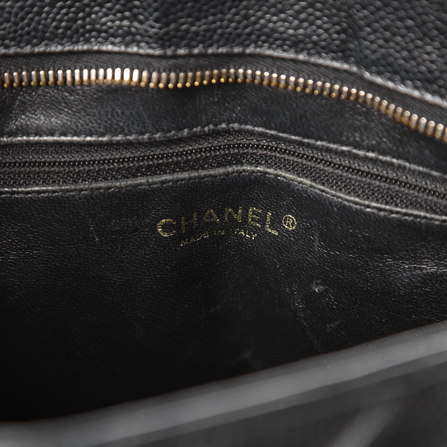 Chanel Caviar Quilted Medallion Tote Black 12 of 12