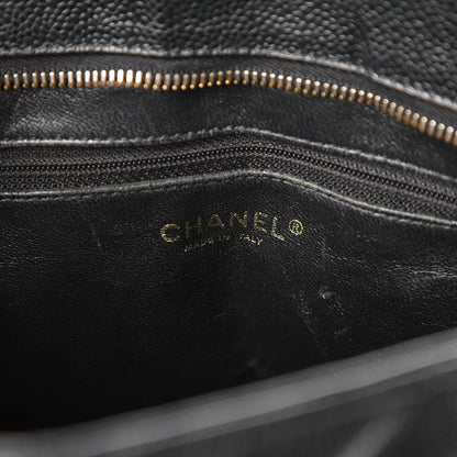 Chanel Caviar Quilted Medallion Tote Black 12 of 12