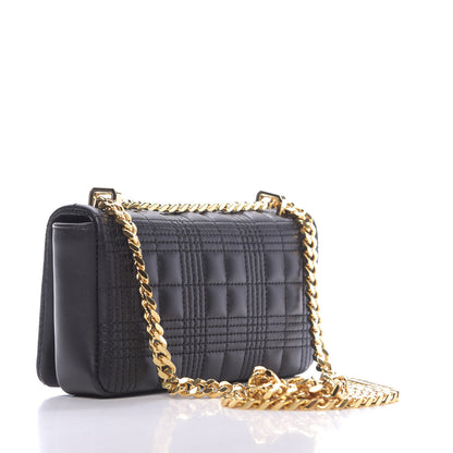 Burberry Grainy Calfskin Quilted Mini Lola Bag Black 3 of 11