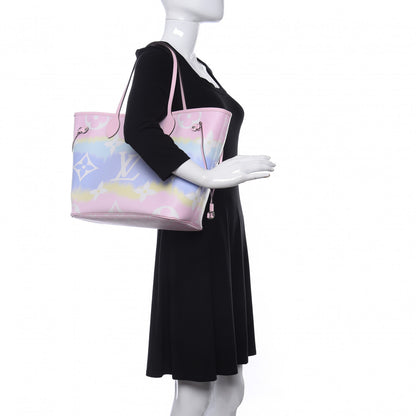 Louis Vuitton Monogram Escale Neverfull MM Pastel 2 of 9