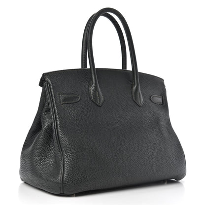 Hermes Taurillon Clemence Birkin 30 Vert De Gris 3 of 16