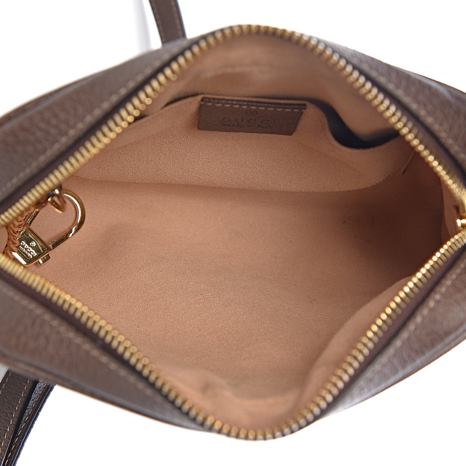 Gucci GG Supreme Monogram Web Mini Ophidia Shoulder Bag Brown 5 of 10